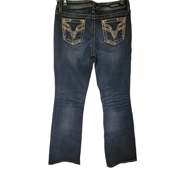 Vigoss Blue Heritage‎ Fit Bootcut 8 Long - Picture 4 of 5